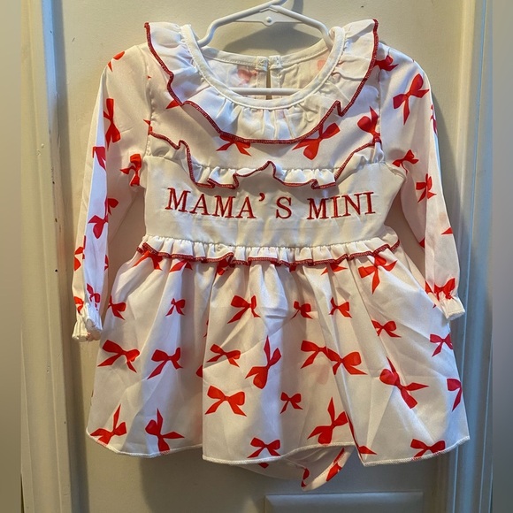 Mama”s Mini Romper Dress - Picture 1 of 8